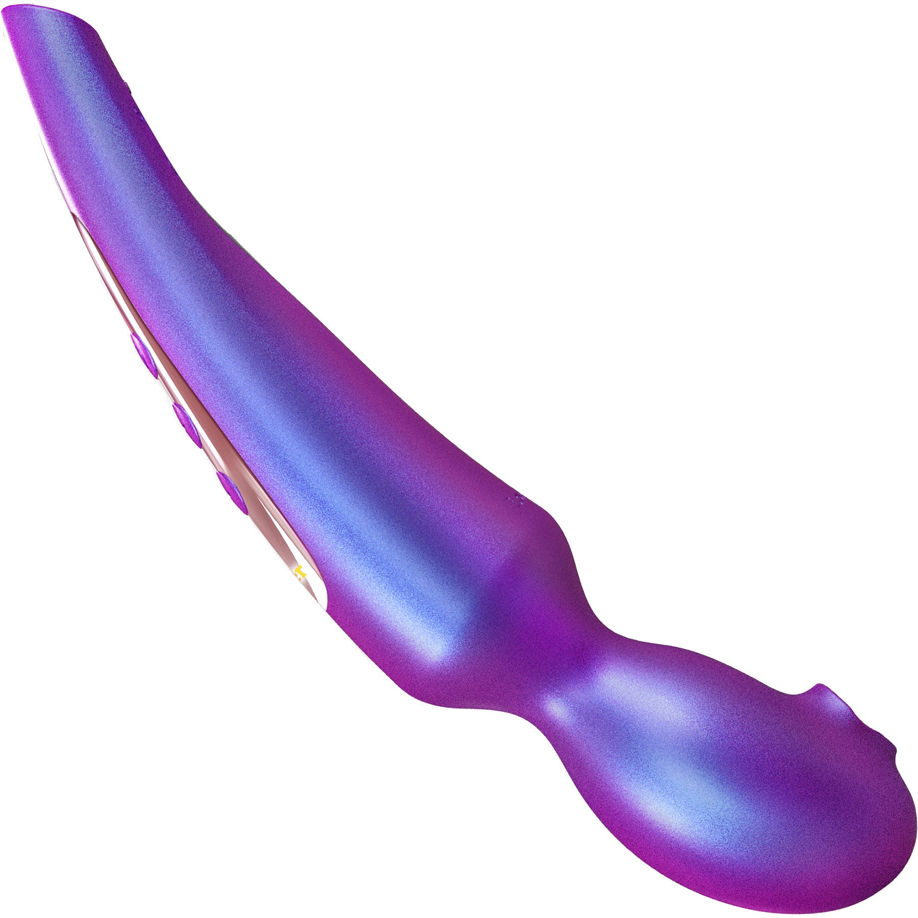 Pleaser Rechargeable Silicone Clitoral Flapping Stimulator With Remote By Love To Love - Iridescent Night