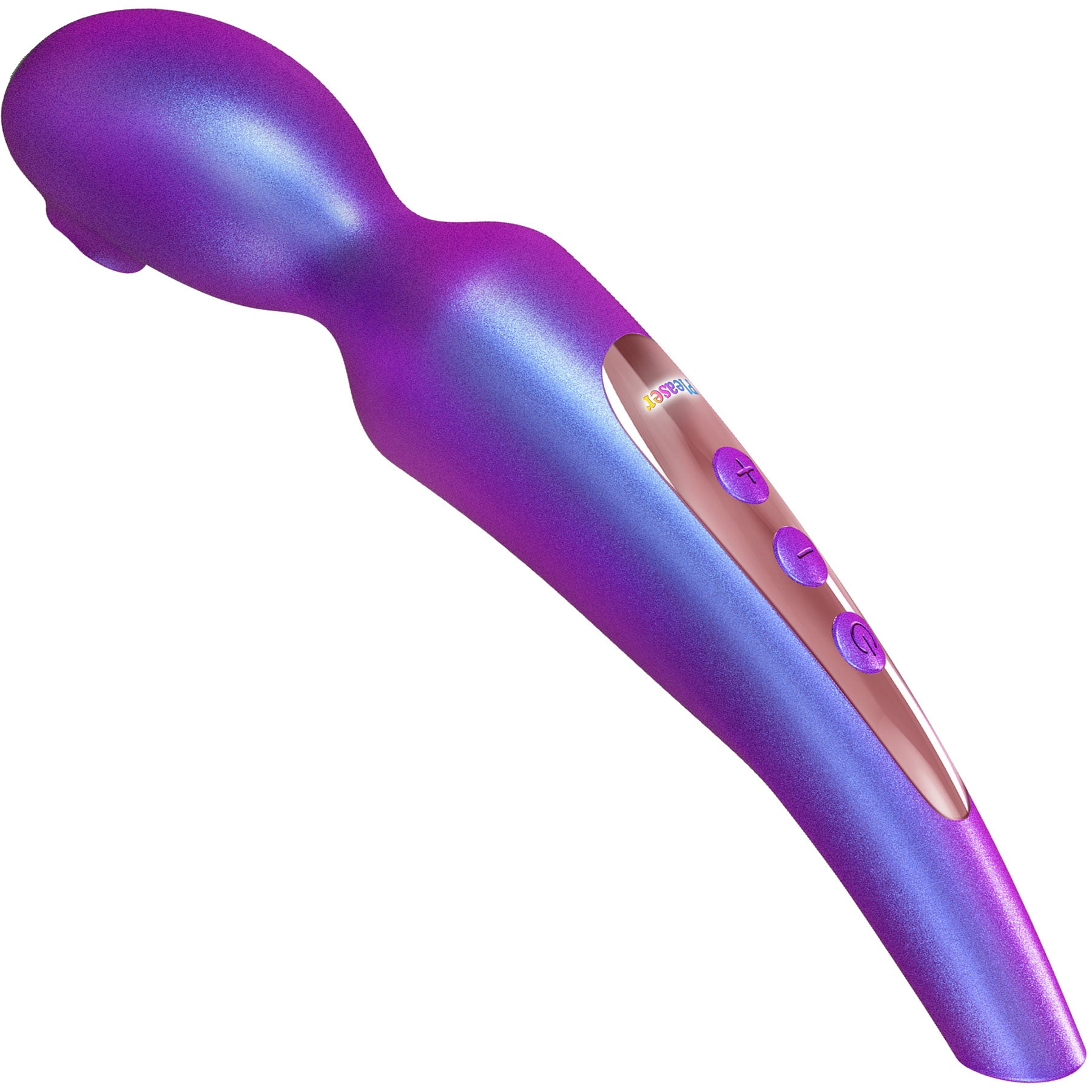 Pleaser Rechargeable Silicone Clitoral Flapping Stimulator With Remote By Love To Love - Iridescent Night