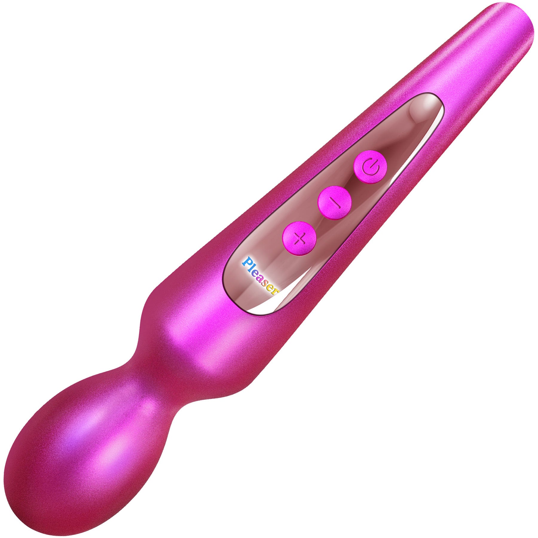 Pleaser Rechargeable Silicone Clitoral Flapping Stimulator With Remote By Love To Love - Iridescent Berry
