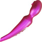 Pleaser Rechargeable Silicone Clitoral Flapping Stimulator With Remote By Love To Love - Iridescent Berry