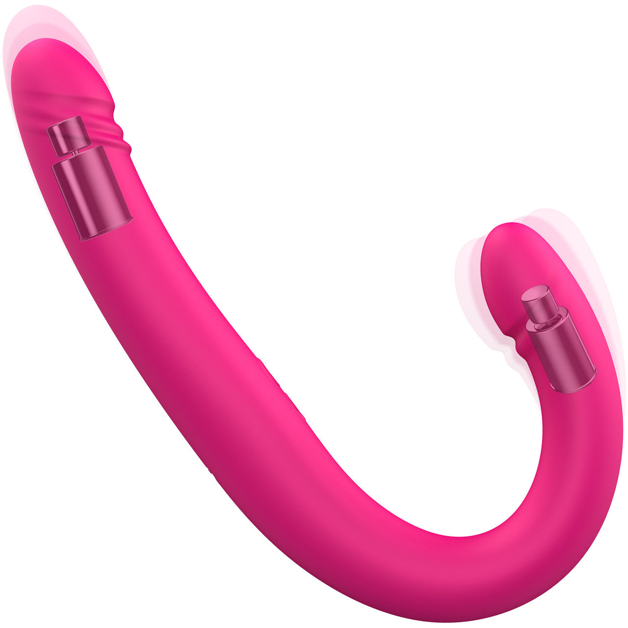 Dorcel Orgasmic Double Do Silicone Waterproof Vibrating Double Dildo