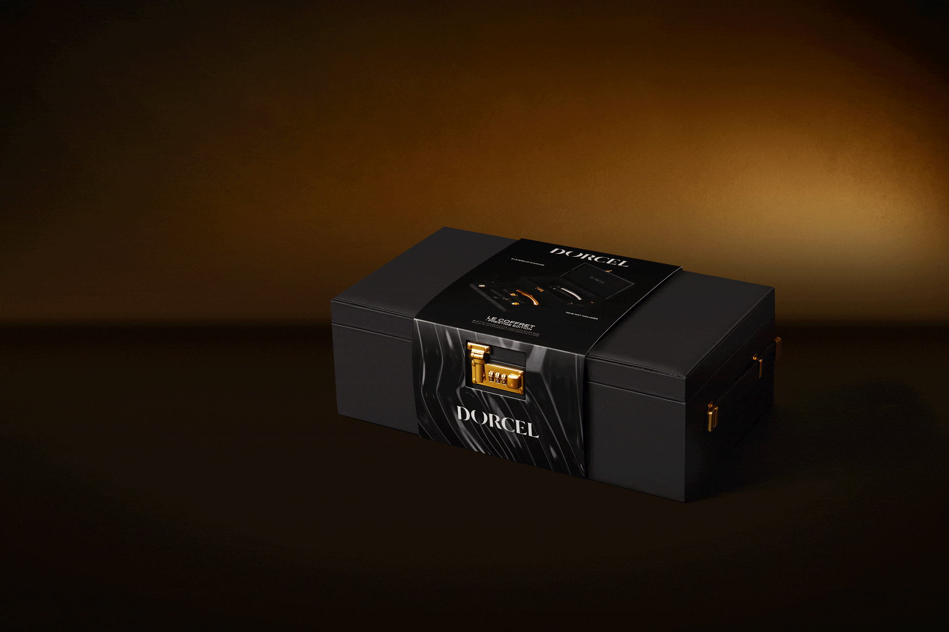 Dorcel Le Coffret Prestige Edition Discreet Toy Storage Box With Combination Lock - Animation