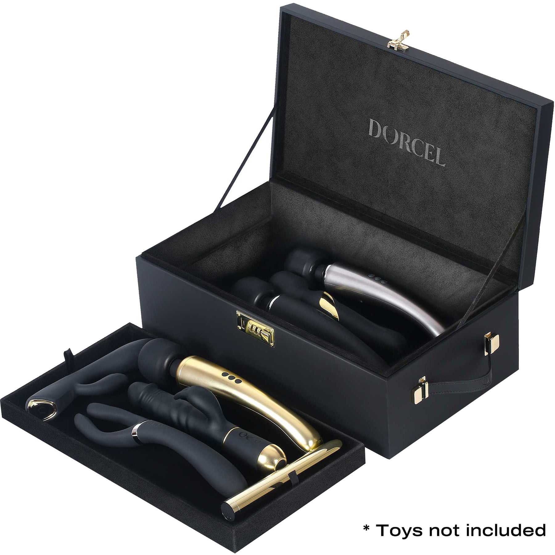 Dorcel Le Coffret Prestige Edition Discreet Toy Storage Box With Combination Lock