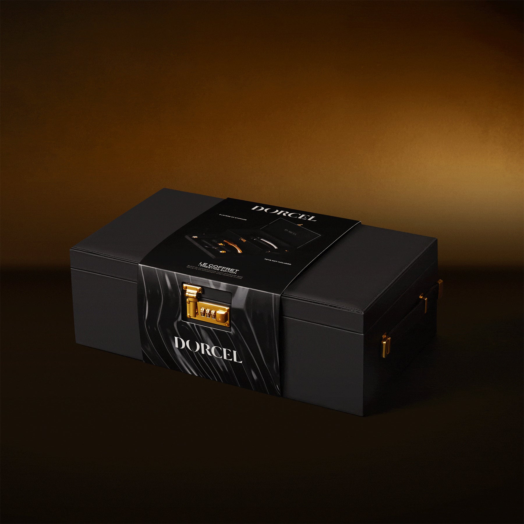 Dorcel Le Coffret Prestige Edition Discreet Toy Storage Box With Combination Lock