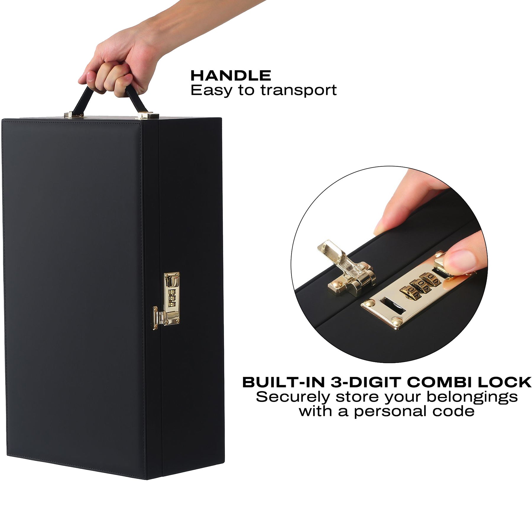 Dorcel Le Coffret Prestige Edition Discreet Toy Storage Box With Combination Lock