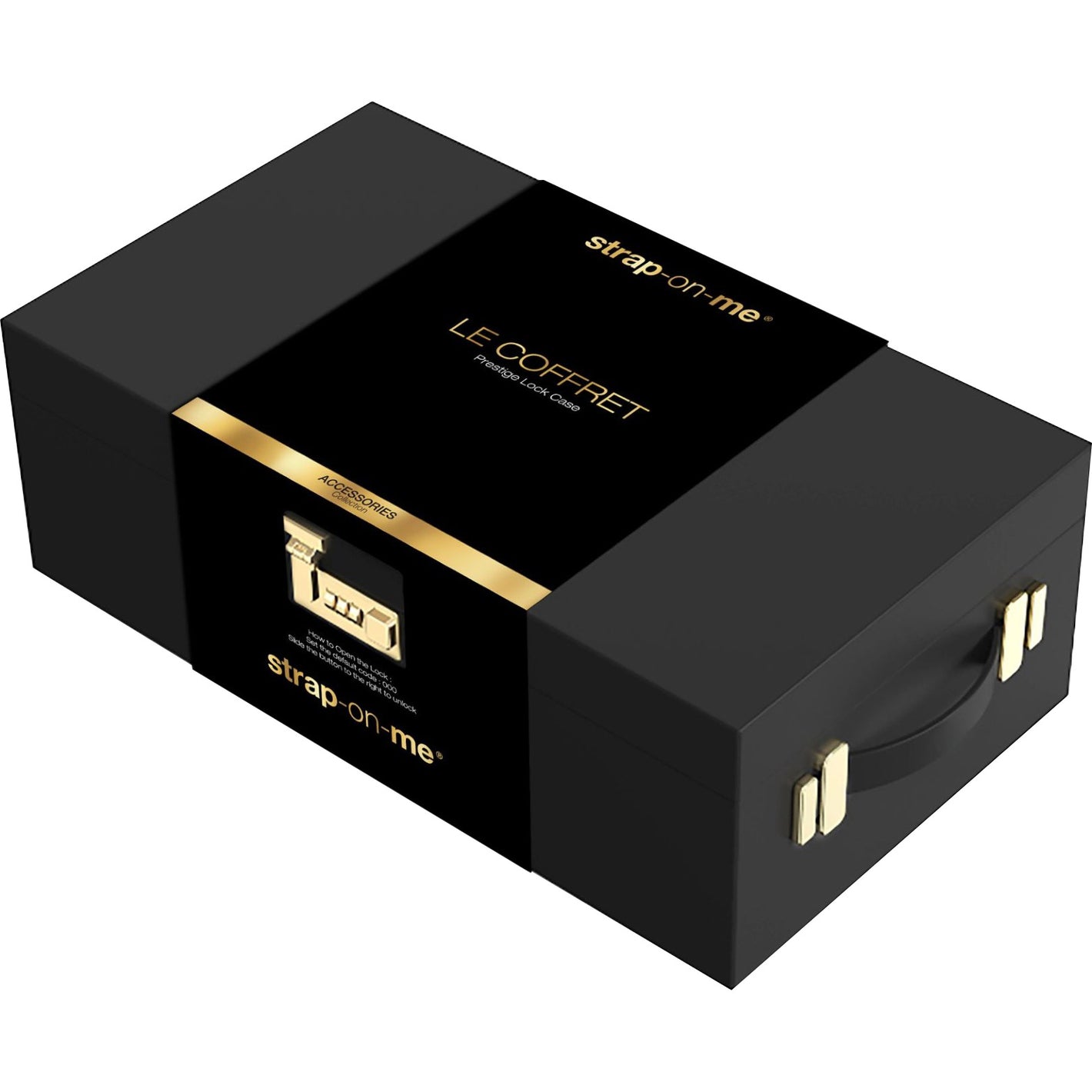 Strap-on-Me Le Coffret Prestige Discreet Toy Storage Box With Combination Lock