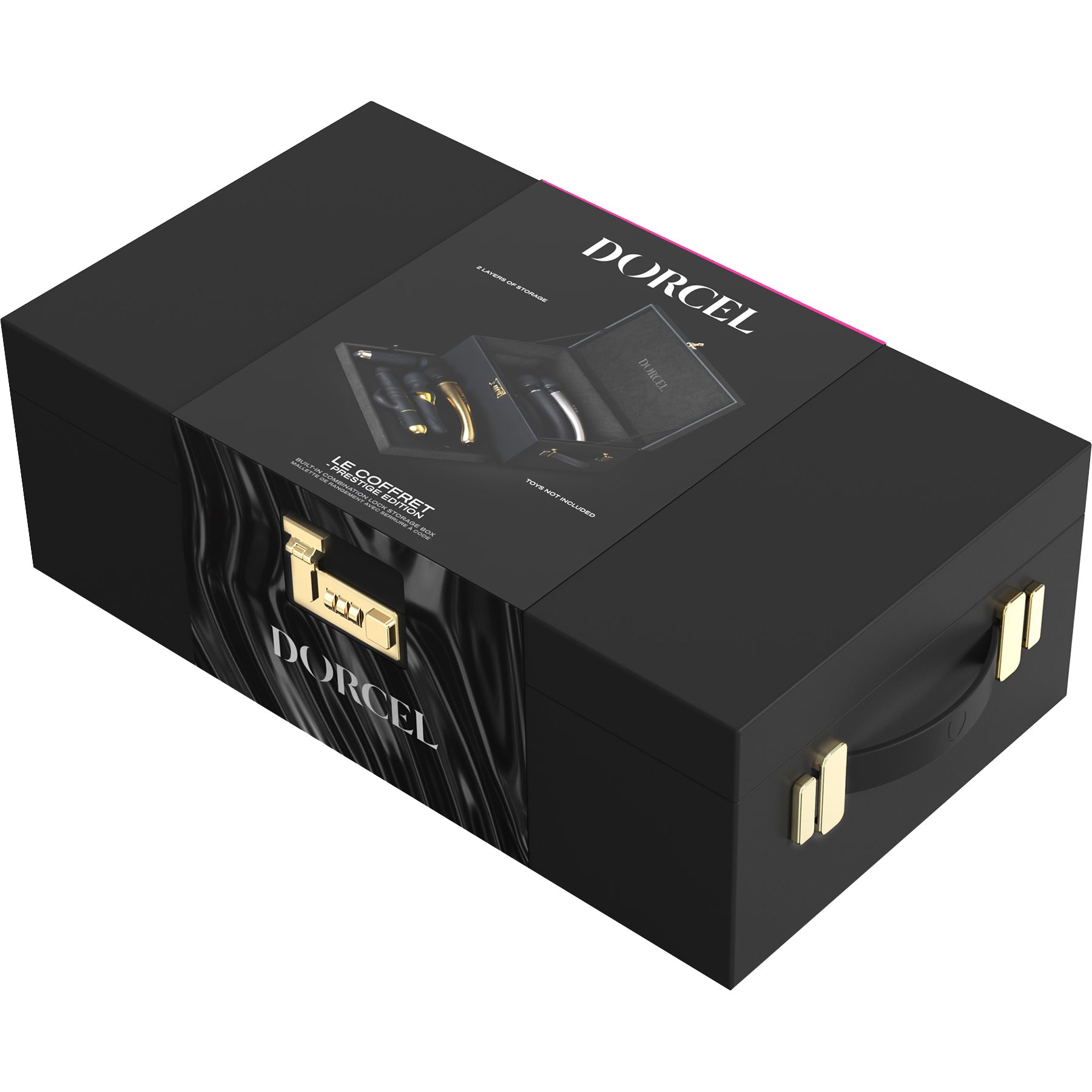 Dorcel Le Coffret Prestige Edition Discreet Toy Storage Box With Combination Lock