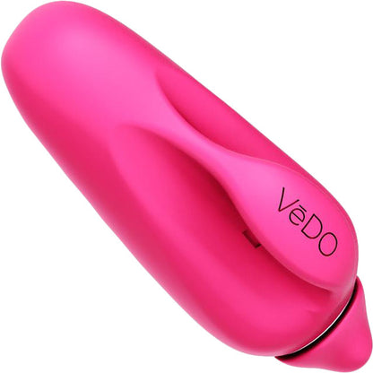 VIVI Rechargeable Silicone Finger Vibrator by VeDO - Pink