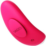 NIKI Rechargeable Silicone Panty Vibrator by VeDO - Pink