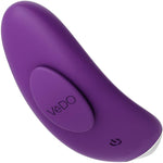 NIKI Rechargeable Silicone Panty Vibrator by VeDO - Purple