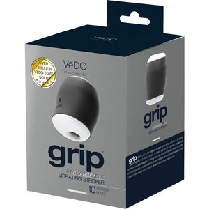 GRIP Rechargeable Silicone Vibrating Sleeve By VeDO