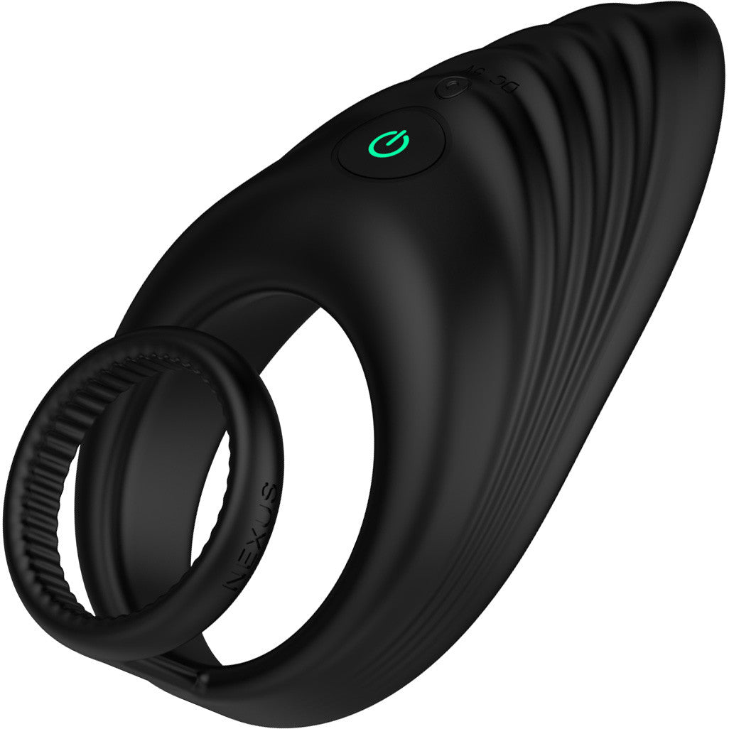 Nexus Enhance Rechargeable Silicone Vibrating Cock & Ball Ring