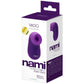 NAMI Sonic Wave Rechargeable Silicone Clitoral Pulsating Vibrator by VeDO - Deep Purple