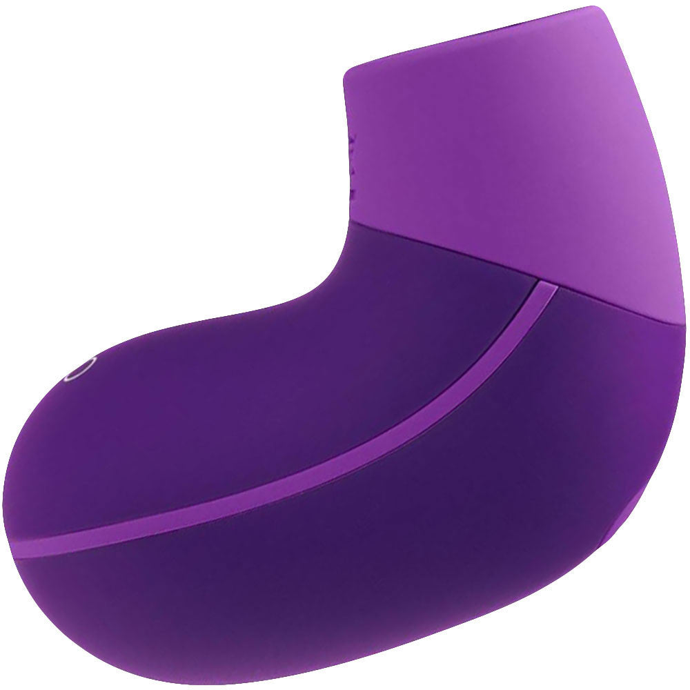 NAMI Sonic Wave Rechargeable Silicone Clitoral Pulsating Vibrator by VeDO - Deep Purple