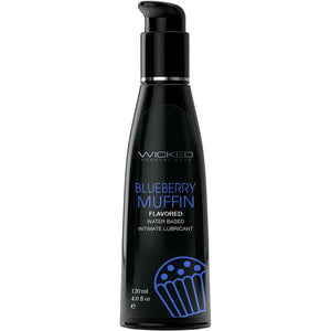 Wicked Aqua Blueberry Muffin Personal Lubricant 4 fl oz