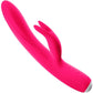 Thumper Bunny Rechargeable Silicone Tapping Dual Vibe Rabbit Vibrator By VeDO - Pink