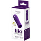 LIKI Rechargeable Silicone Clitoral Flicker Vibrator By VeDO - Deep Purple