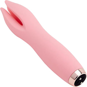 Tulip Rechargeable Silicone Waterproof Clitoral Vibrator By Nu Sensuelle - Millennial Pink