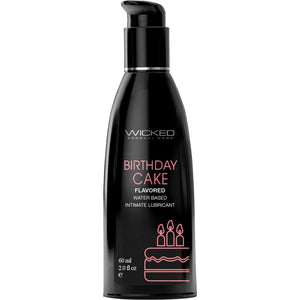 Wicked Aqua Birthday Cake Water Based Personal Lubricant 2 fl oz