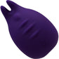 Huni Rechargeable Waterproof Silicone Lay-On Clitoral Vibrator by VeDO - Deep Purple