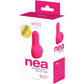 NEA Rechargeable Silicone Waterproof Vibrating Finger Bullet by VeDO - Foxy Pink