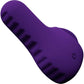 NEA Rechargeable Silicone Waterproof Vibrating Finger Bullet by VeDO - Deep Purple