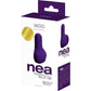 NEA Rechargeable Silicone Waterproof Vibrating Finger Bullet by VeDO - Deep Purple