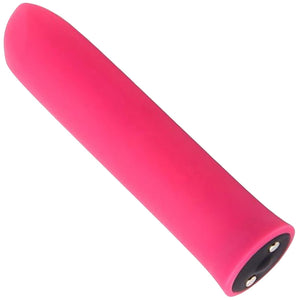 Iconic 20 Function Rechargeable Silicone Waterproof Bullet Vibrator By Nu Sensuelle - Deep Pink