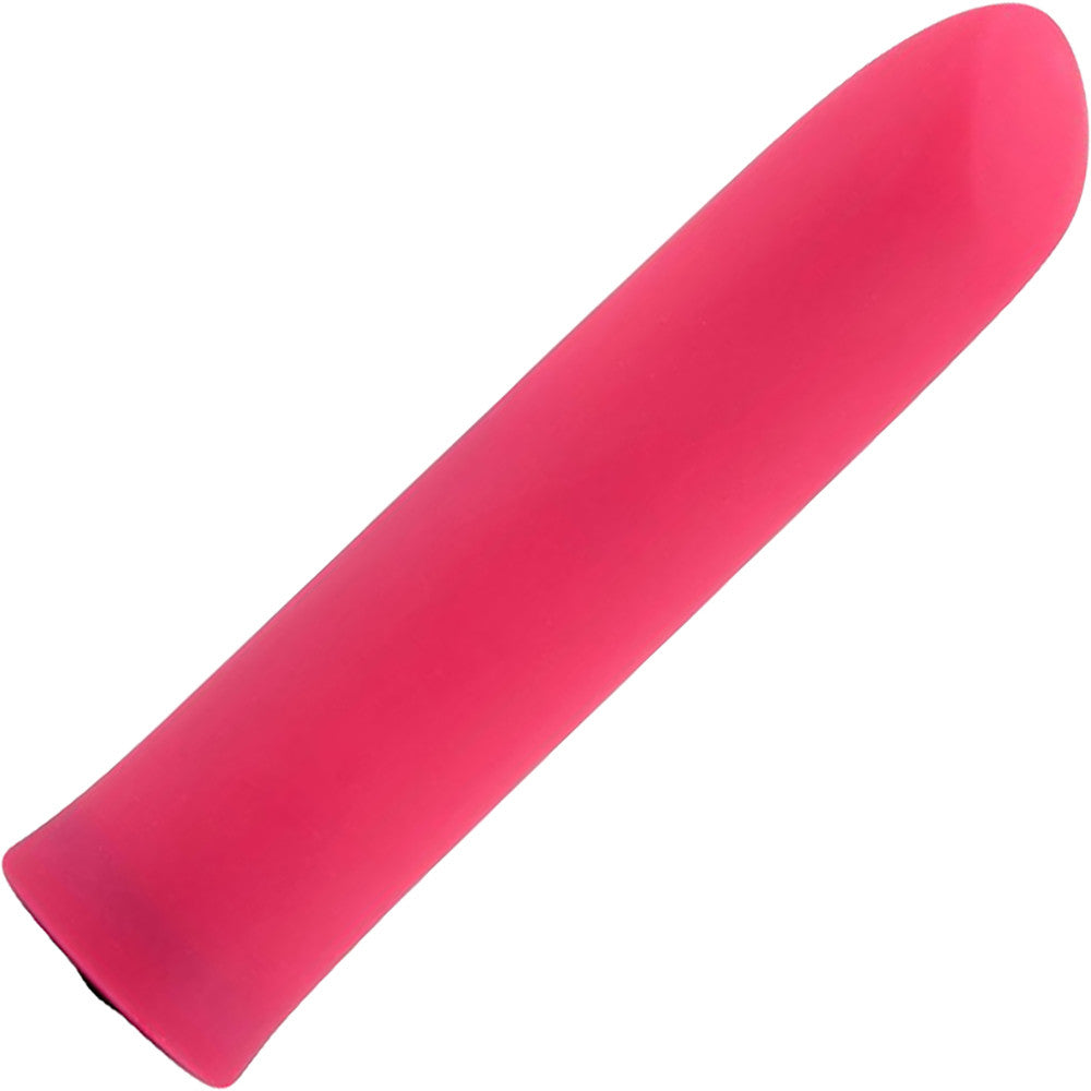 Iconic 20 Function Rechargeable Silicone Waterproof Bullet Vibrator By Nu Sensuelle - Deep Pink