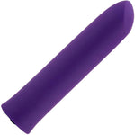 Iconic 20 Function Rechargeable Silicone Waterproof Bullet Vibrator By Nu Sensuelle - Deep Purple