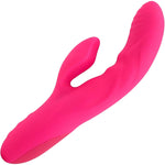 Nubii Kiah 17+3 Function Rabbit Rechargeable Silicone Dual Stim Vibrator By Nu Sensuelle - Pink