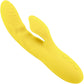 Nubii Kiah 17+3 Function Rabbit Rechargeable Silicone Dual Stim Vibrator By Nu Sensuelle - Yellow