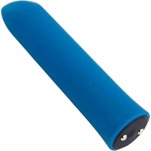 Iconic 20 Function Rechargeable Silicone Waterproof Bullet Vibrator By Nu Sensuelle - Deep Turquoise