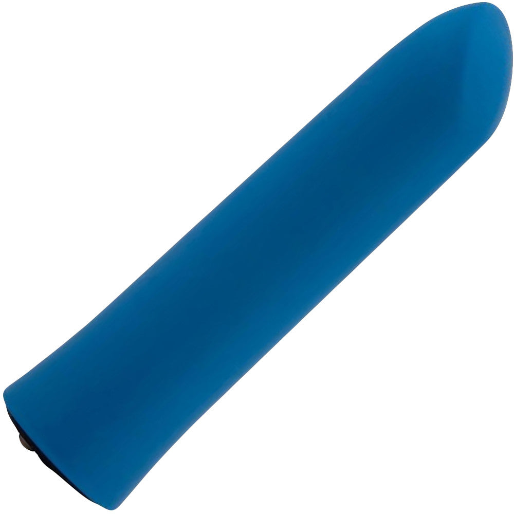 Iconic 20 Function Rechargeable Silicone Waterproof Bullet Vibrator By Nu Sensuelle - Deep Turquoise