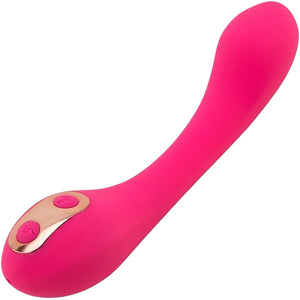 Libi XLR8 Silicone Flexible Rechargeable Waterproof G-Spot Vibrator By Nu Sensuelle - Deep Pink