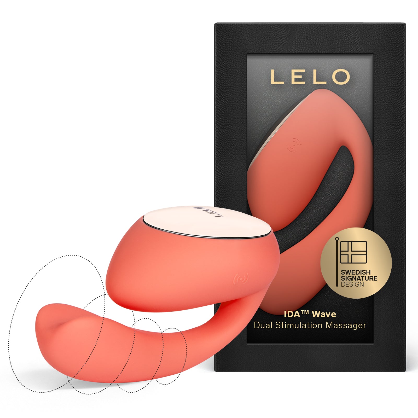 LELO IDA™ WAVE Dual Stimulation WaveMotion™ Massager
