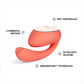 LELO IDA™ WAVE Dual Stimulation WaveMotion™ Massager