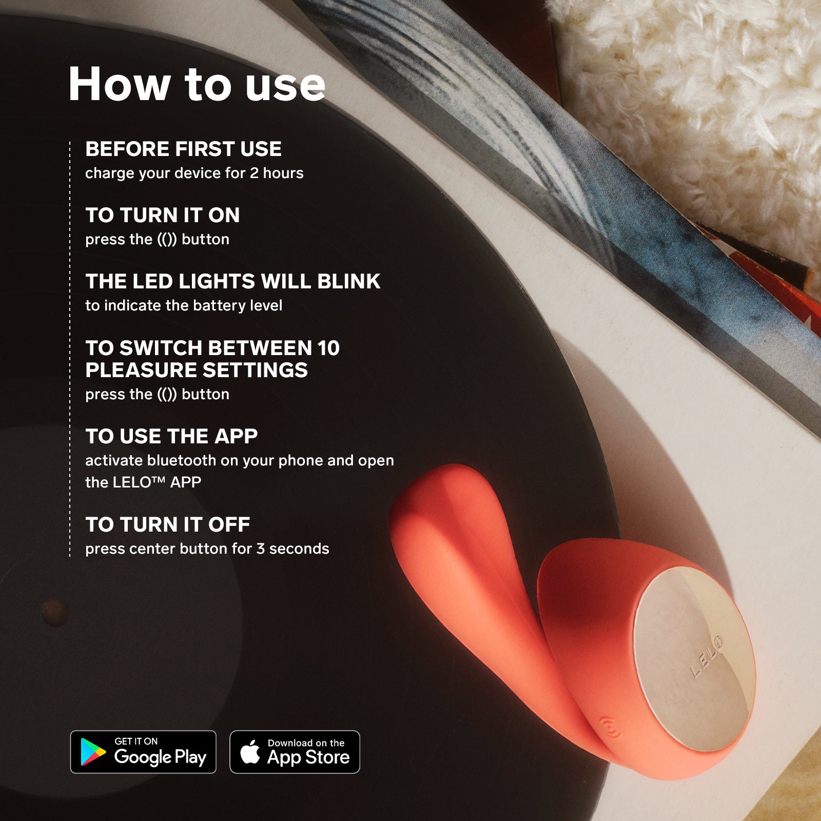 LELO IDA™ WAVE Dual Stimulation WaveMotion™ Massager