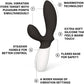LELO LOKI Wave™ 2 Silicone Vibrating Prostate Massager - Features