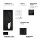 LELO LOKI Wave™ 2 Silicone Vibrating Prostate Massager - Black