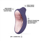 LELO SONA™ 3 Waterproof Rechargeable Silicone Sonic Clitoral Massager - Features