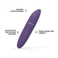 LELO MIA™ 3 Silicone Personal Massager & Clitoral Vibrator - Features