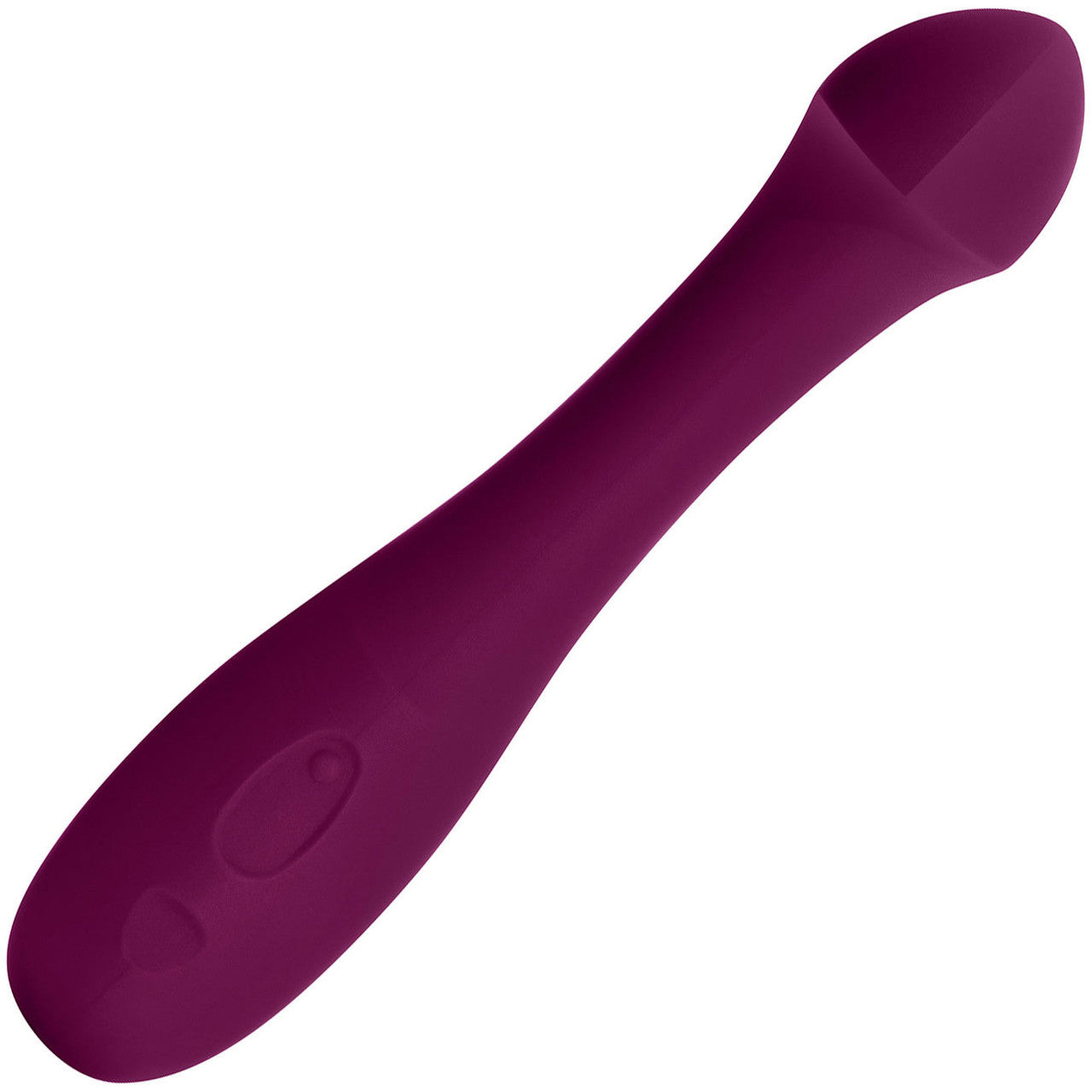 Arc G-Spot Vibrator - Silicone Waterproof Rechargeable Vibe By Dame - Plum