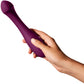 Arc G-Spot Vibrator - Silicone Waterproof Rechargeable Vibe By Dame - Plum