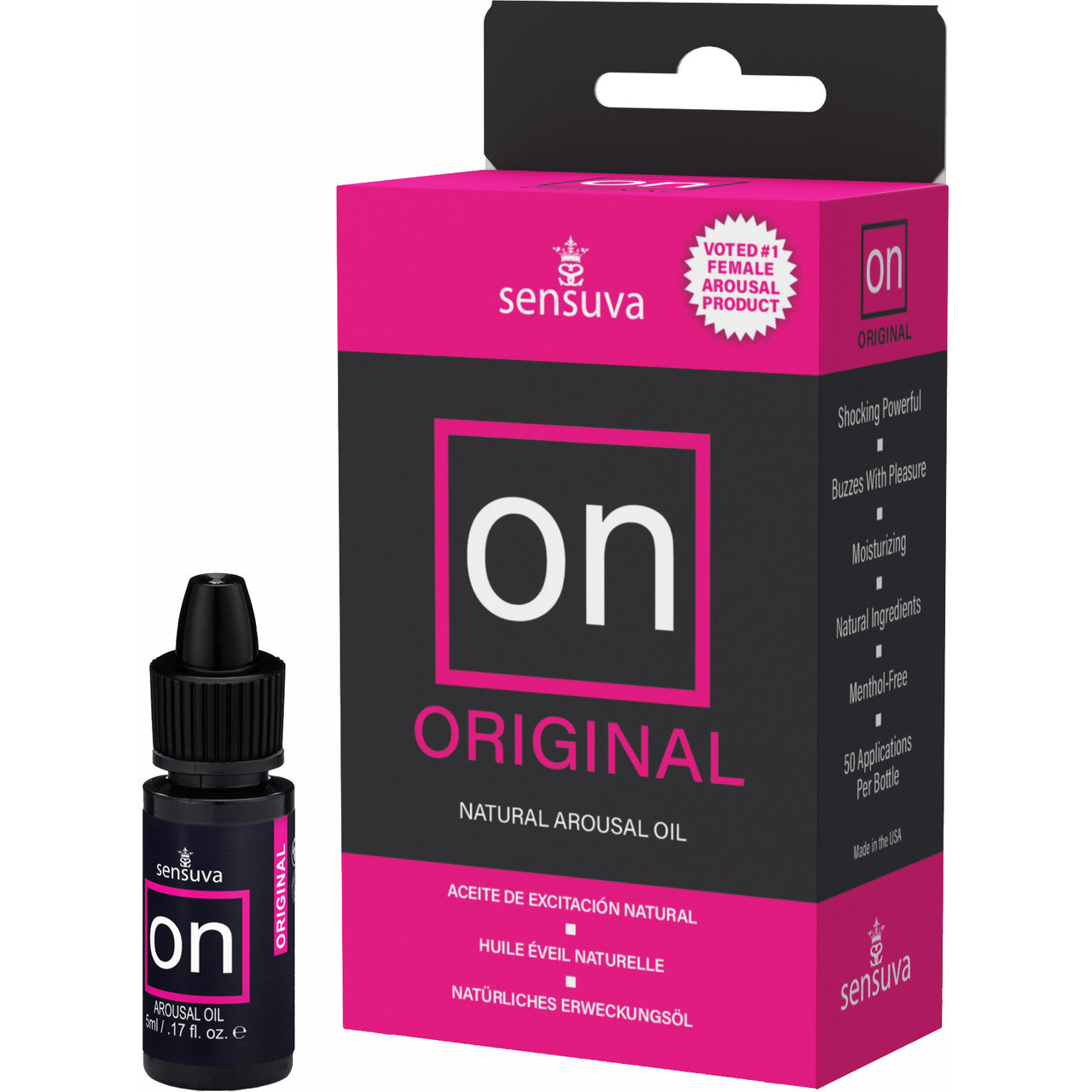 ON Natural Arousal Oil by Sensuva 5 ml - Original