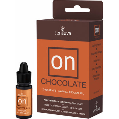 ON Natural Arousal Oil by Sensuva 5 ml - Chocolate