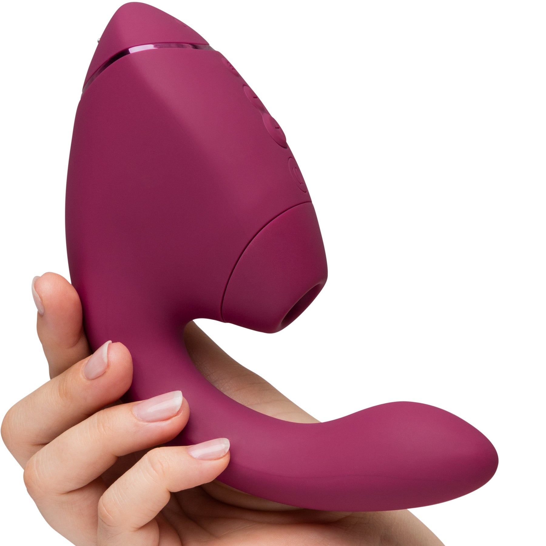 Womanizer Next Duo Clitoral & G-Spot Dual Stimulator With 3D Pleasure Air - Dusky Pink