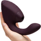 Womanizer Next Duo Clitoral & G-Spot Dual Stimulator With 3D Pleasure Air - Dark Purple