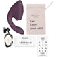 Womanizer Next Duo Clitoral & G-Spot Dual Stimulator With 3D Pleasure Air - Dark Purple