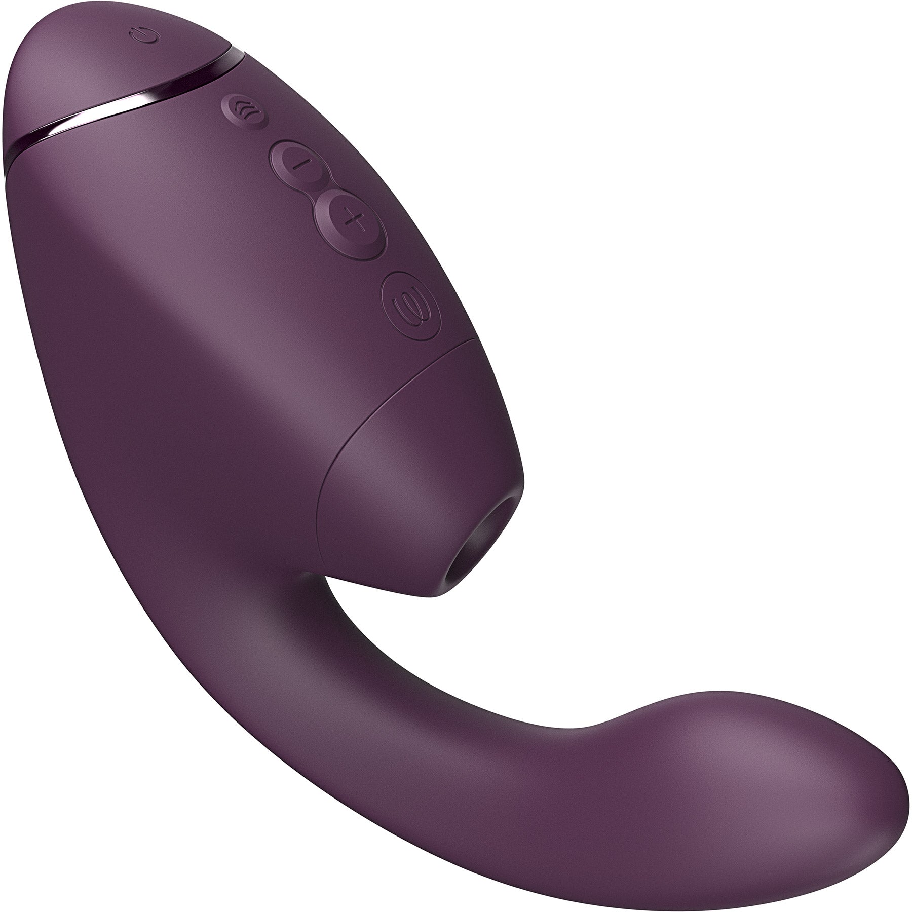 Womanizer Next Duo Clitoral & G-Spot Dual Stimulator With 3D Pleasure Air - Dark Purple